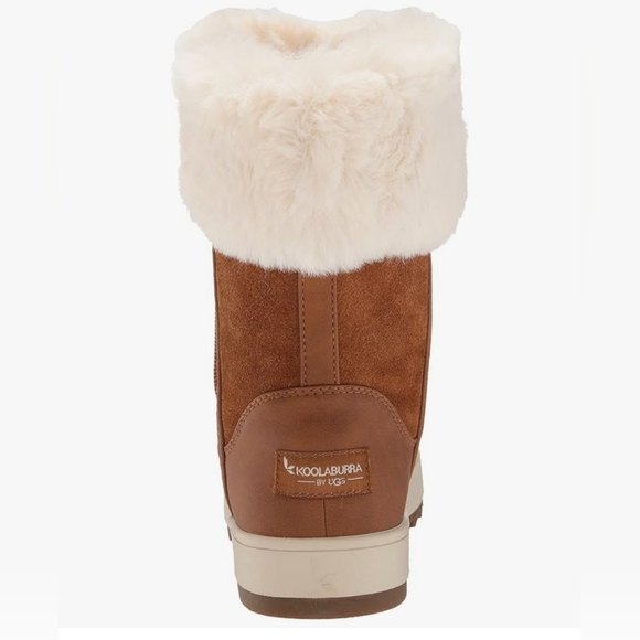 Koolaburra by UGG - Women's Tynlee Fashion Boot with Cream Faux Fur - Size 8 - Picture 6 of 6